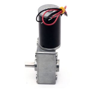 High Torque DC Worm Gear Reduction Motor A58-31ZY DIY High-Torque Self-Lock
