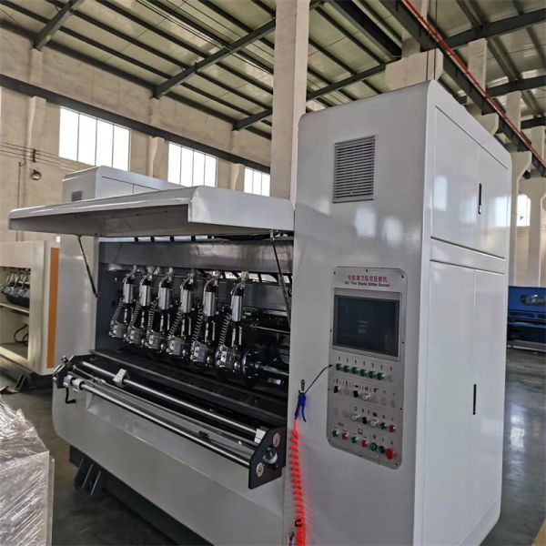 Thin Blade 1200mm Slitter Scorer Corrugated Machine Electric Driven