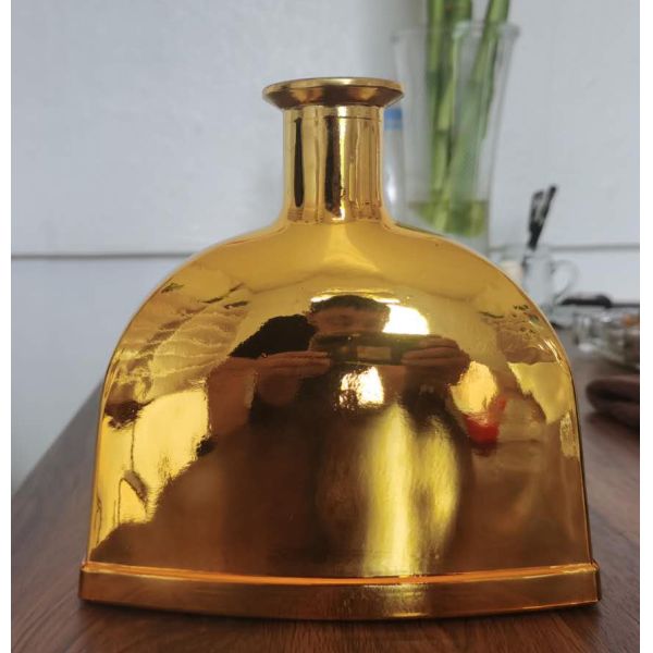 Produced 750ml Glass Brandy Bottle for Customized Logo Acceptable and Provided Freely