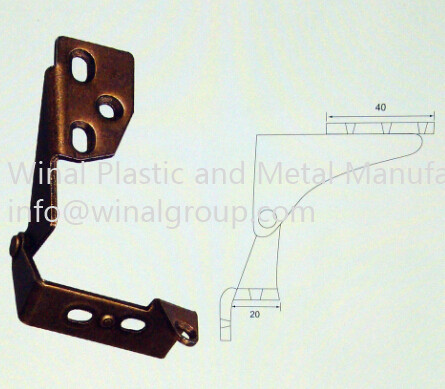 Quality Furniture hinge,antique bronze,L140mm*W20mm,size & finish can be OEM per drawing. wholesale