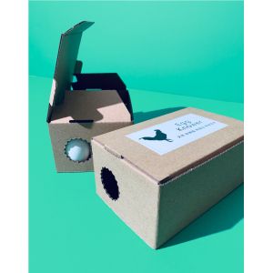 Recyclable Gift Quail Egg Packing Box Custom For Farm Cardboard Paper