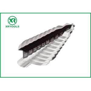 Metric Round Shank HSS Step Drill Bit , Steel Step Drill Bit For Metal Tube