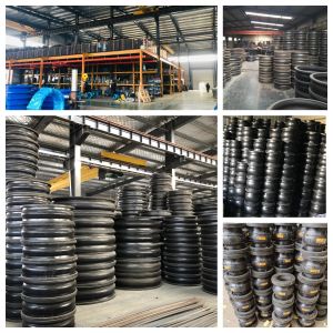 DN15-DN4000 Pipes Flexural Rubber Expansion Joint With Valve Support And 304