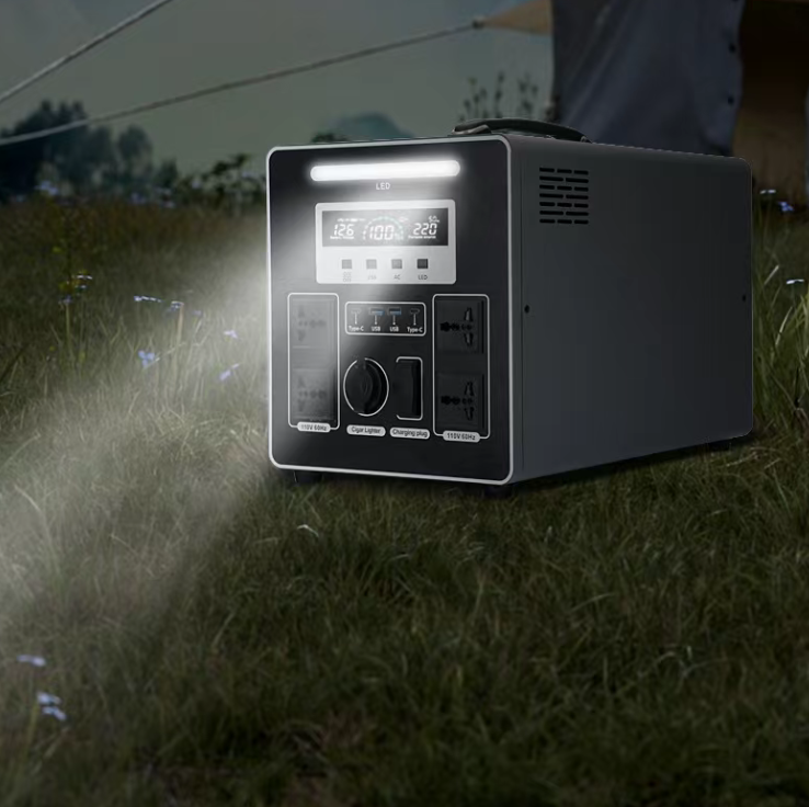 YF04 600W Solar Generator 512Wh Portable Power Station For Camping Home