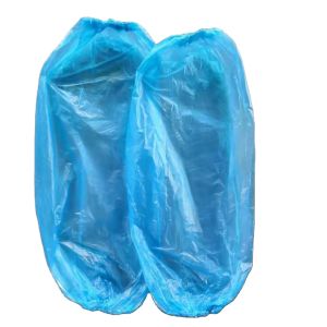 S&J Polyethylene Ldpe disposable wholesale plastic arm sleeve cover blue PE