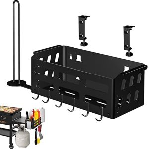 Space Saving BBQ Caddy No Drill Storage Box for Easy Install Kit Number 2