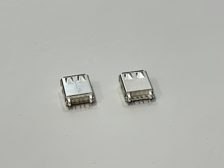 USB 2.0 A/F Connector Solder Type with Protective Housing | Electrical Signal Male Connector for Cable Assembly & PCB Interfaces
