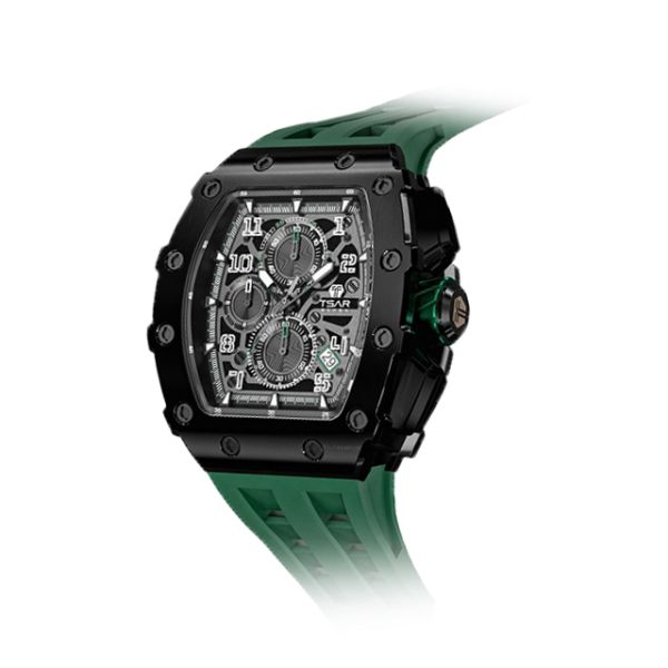 Customized Color Richard Miles Watch 50m Waterproof Sapphire Glass Watch