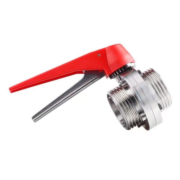 WZ Stainless Steel 304 316 316L Threaded Butterfly Valve Equal 1/8"--4" for DIN