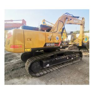 China 21ton sany 215 excavator with 0.93 m3 bucket capacity and 21800 KG operating weight on sale