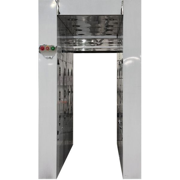 New Condition Stainless Steel Air Shower Room for 2-4 People with Dimensions 1290*2000*2050mm