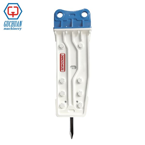 Guchuan HB20G / GCB200 1766KG Open Type Hydraulic Breaker with 135mm Chisel for