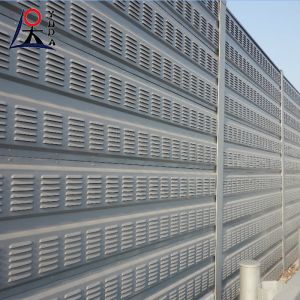 Cheap Galvanized Steel Highway Noise Barrier Panel 2m-4m Customizable for sale