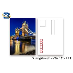 Beautiful Landscape 3d Lenticular Postcard PET / PP Material Printing Images
