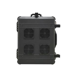 10 Channel Handcart Luggage Drone Signal Jammer Countermeasure Device