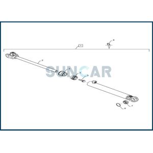 Cheap 8604864 Steering Cylinder Seal Repair Kit for CNH Wheel Loader 521F for sale