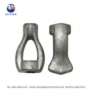 China 0.625 Inch Pole Foreged TEN Galvanized Eye Nut on sale