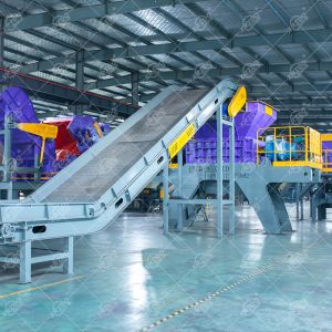 Xrido Aluminum Can Shredder for Metal Recycling 1-10cm Output