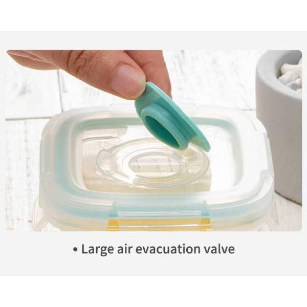 120ml 130ml 160ml Mini Glass Food Container and Baby Food Storage Container with High Borosilicate Glass and Silicone Lids