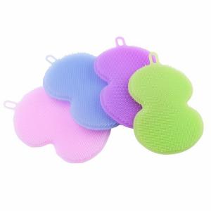 China FDA - Approved Silicone Kitchen Brush For Wash Dishes Glasses Vegetables And Fruit on sale