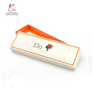Glossy Lamination Cosmetic Packaging Paper Box With Lid And Bottom
