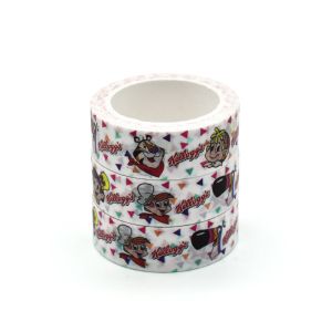 10m Patterned Self Adhesive Washi Paper Masking Tape