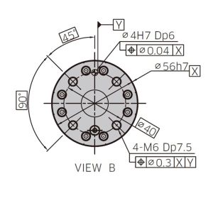 MC004N KAWASAKI Robot Arm Payload 4KG Reach 505.8mm For Medical
