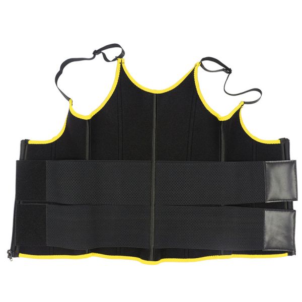 6X Plus Size Neoprene Workout Waist Trainer Vest For Calorie Burn