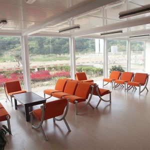 High Prefabrication Sandwich Panel Modular Folding Container Temporary Office