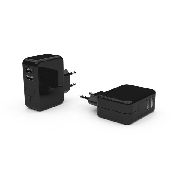 Quality CE 2 Ports 5V4.8A EU Charger Adapter wholesale