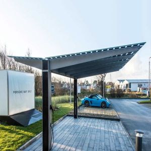 China 60 Degree Residential Module Solar Energy Carport Support Brackets on sale