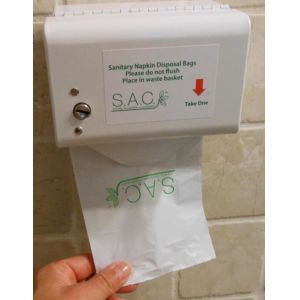 Sanitary Napkin Diposal Bags,Green, Natural, Biodegradable, Compostable Thick