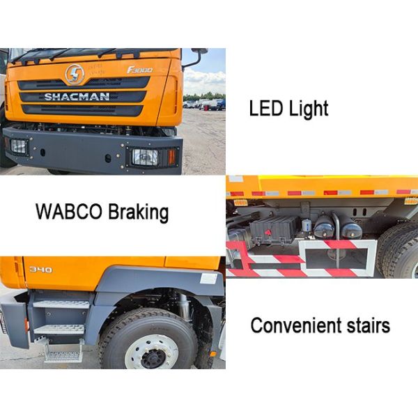 TITAN F3000 Shacman Dump Truck Price 6x4 Dump Truck