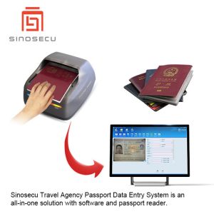 Passport Data Entry 400 DPI Optical Resolution 24 Bit Colour Depth Software and