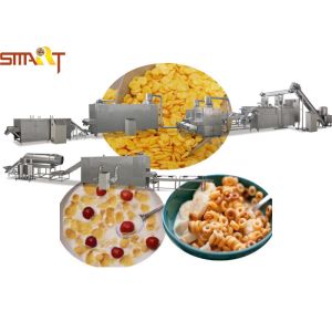 Cheap Sus NSK Bearings Breakfast Cereal Production Line Making Corn Flakes for sale