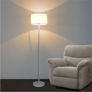 Remote Control LED Fabric Floor Lamp