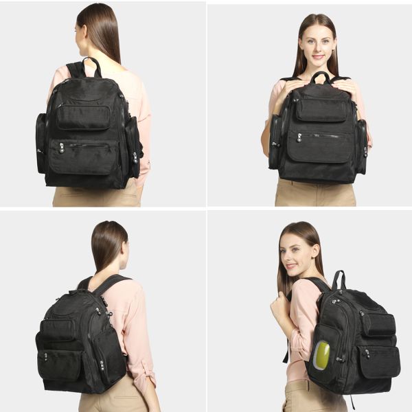 20L Solid Waterproof Diaper Mummy Maternity Nappy Bag 31*20*40cm