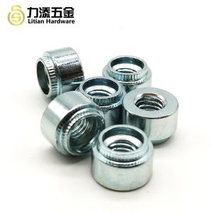 Round Metal Self Locking Nut Self Clinching PEM M12 Zinc Plated SGS Approved