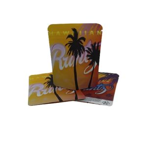 Cheap Flat Bottom Recycle weed Packaging Pouch ziplockk Mylar Aluminum Foil Bag for sale