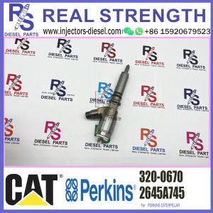 China Factory Price fuel injector 2645A745 320-0670 for Excavator Diesel engine