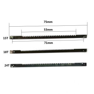 Scroll Saw Blade 75mmX3x15T/18T/24T,Hand Tools