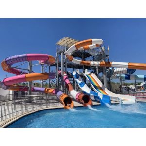 OEM Water Park Slide Amusement Park Rides Facilities Playground Swim Game Pool