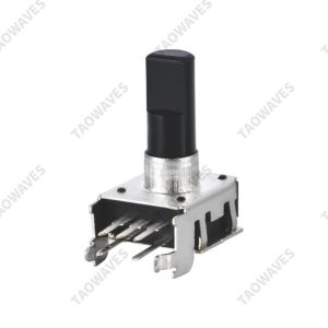 Ec12 12mm Incremental Encoder With Rotary Plastic Handle Contact Readout Mode