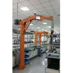 Flexible Free Standing Articulating Arm Jib Crane 250kg For Production
