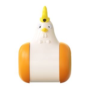Cute Chick Shape Voice Control Tumbler Laser Pet Cat Interactive Toy