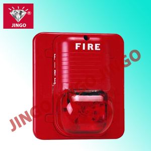 China Strobe sounder for DC 24V 2 wire conventional fire security alarm systems on sale