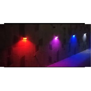 China Decorative Garden Solar Powered Fence Lights Outdoor Yard Deck Light LED Steps Patio Lights on sale