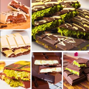 MHC Custom Chocolate Mold Rectangle Silicone Dubai Bar Chocolate Molds