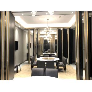 2.5-3 Meters Height Mobile Demountable Partition Wall System With Aluminum Frame