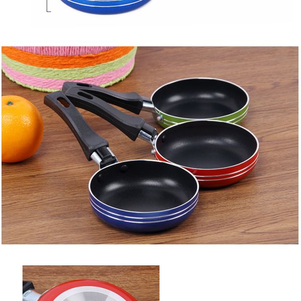 Good Quality Cookware Stainless Steel Cooking Pan Induction Cooker Mini Fry Pan Nonstick Frying Pans
